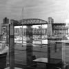 Reflection of Burrard Bridge