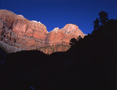 Sunrise in Zion National Park