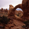 Part of Double O Arch