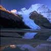 First Rays of Sun on Mt. Robson 2