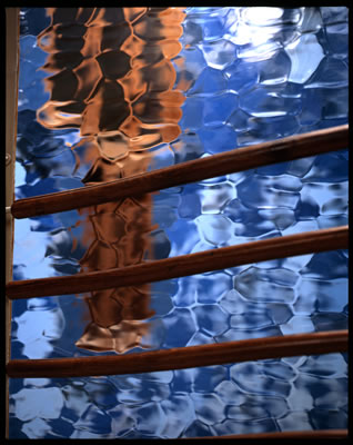 Staircase Detail (Casa Batllo Designed by Antoni Gaudi) 1