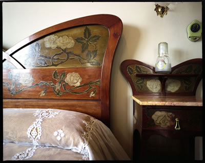 Bedroom Detail (Casa Mila Designed by Antoni Gaudi)