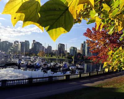Stanley Park in Fall 2