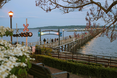 White Rock Pier At Twilight 01
